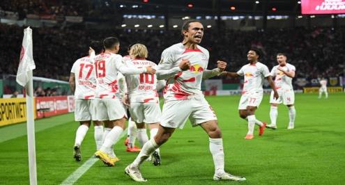 بولسن يقود لايبزج لتخطي هامبورج بكأس ألمانيا